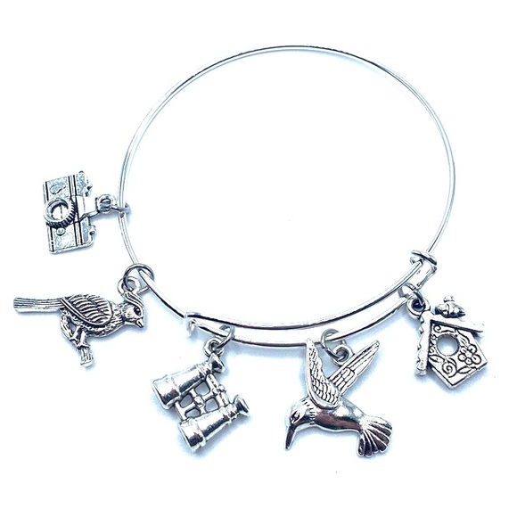 Bird Watcher Bracelet May Be Personalized - Picture 2 of 7